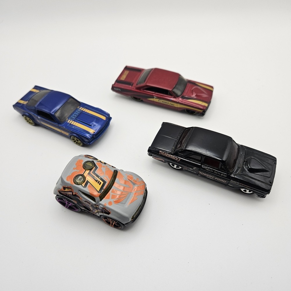 Mixed Lot Of Hot wheels Cars -‎ 4 Pieces